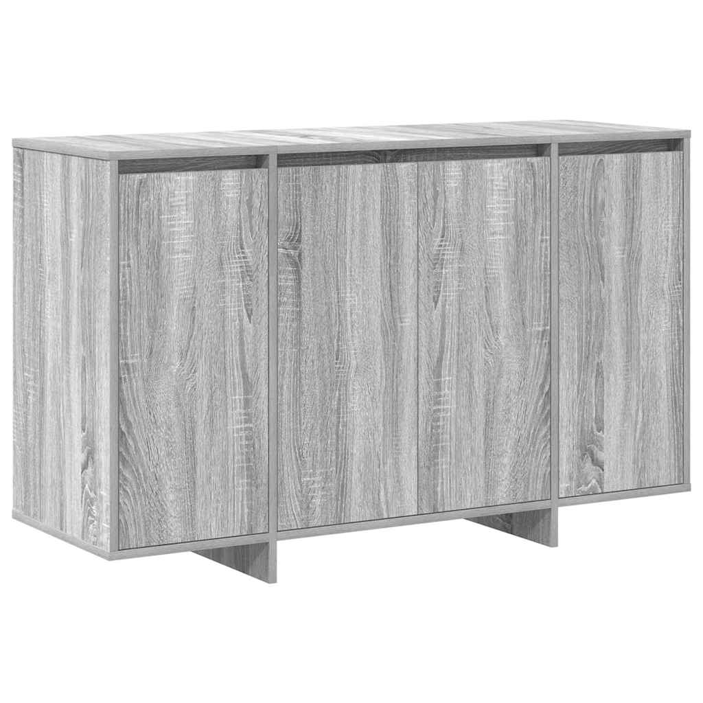 vidaXL Πλαϊνό γραφείο Γκρι sonoma 120 x 41 x 75 εκ. Επεξεργασμένο ξύλο