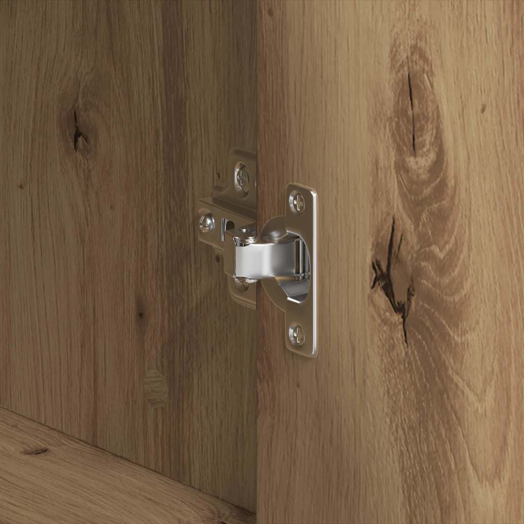 vidaXL Πλαϊνό γραφείο Artisan Oak 120 x 41 x 75 εκ. Επεξεργασμένο ξύλο