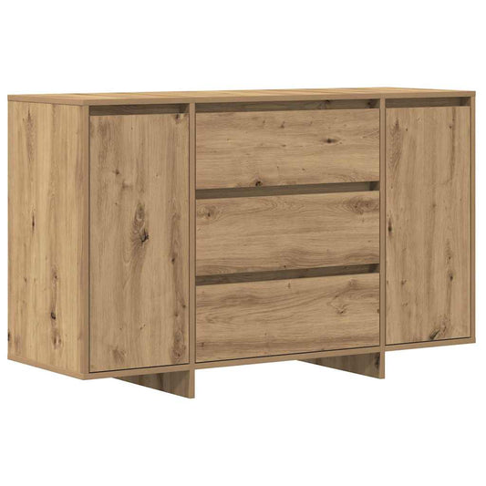 vidaXL Πλαϊνό γραφείο Artisan Oak 120 x 41 x 75 εκ. Επεξεργασμένο ξύλο