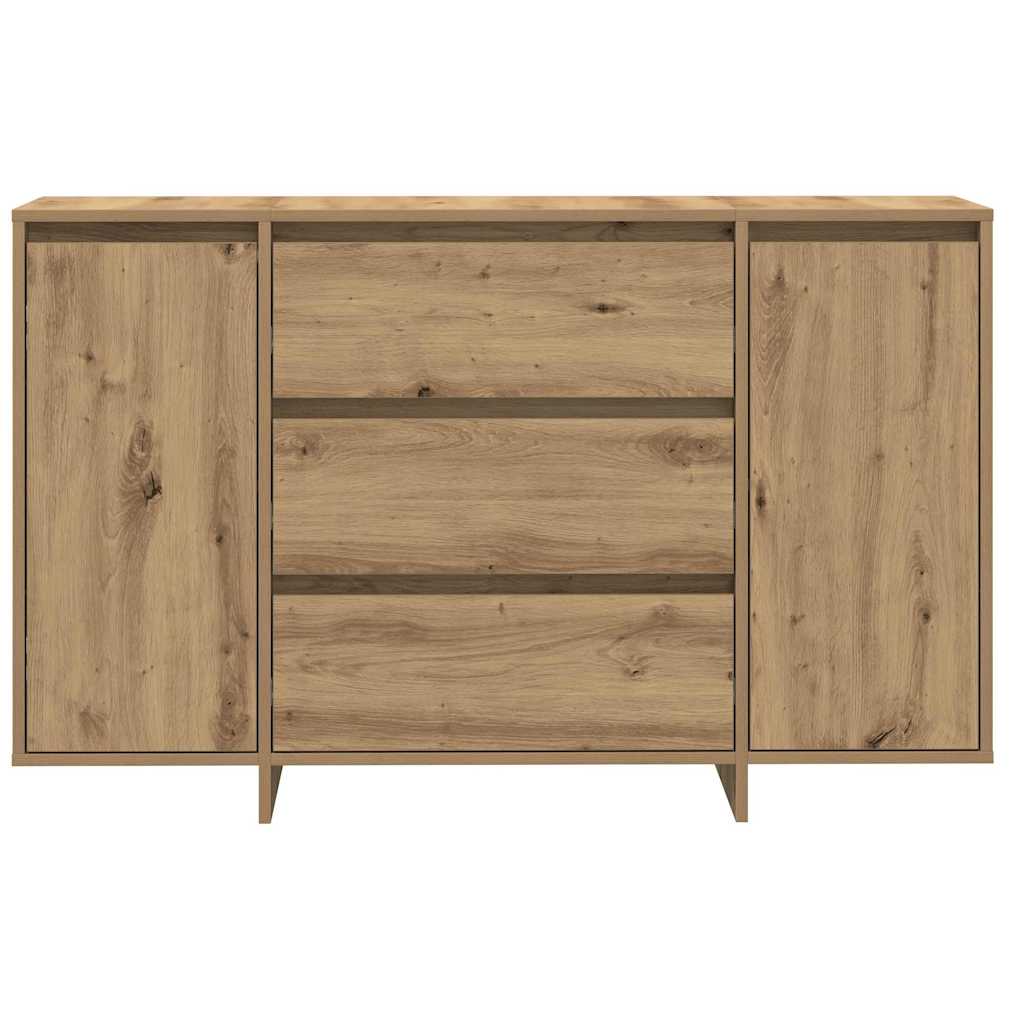 vidaXL Πλαϊνό γραφείο Artisan Oak 120 x 41 x 75 εκ. Επεξεργασμένο ξύλο