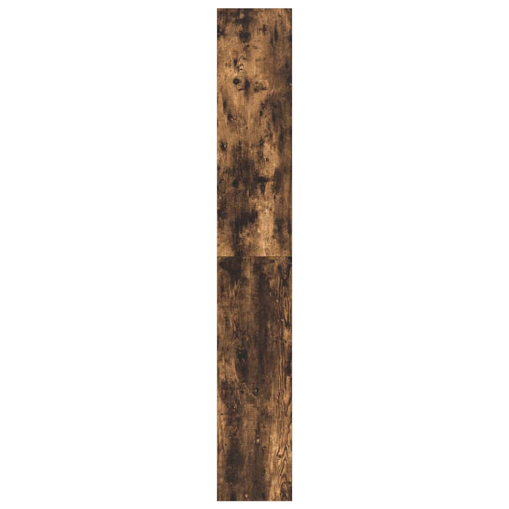 vidaXL Βιβλιοθήκη Καφέ Επεξεργασμένο ξύλο