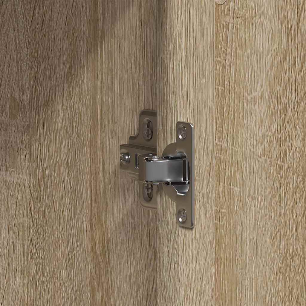vidaXL Ντουλάπι Sonoma Δρυς 55 x 25 x 189 εκ. Επεξεργασμένο ξύλο