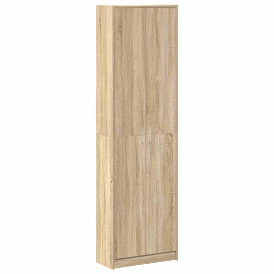 vidaXL Ντουλάπι Δρύς Sonoma 55 x 25 x 189 εκ. Επεξεργασμένο ξύλο