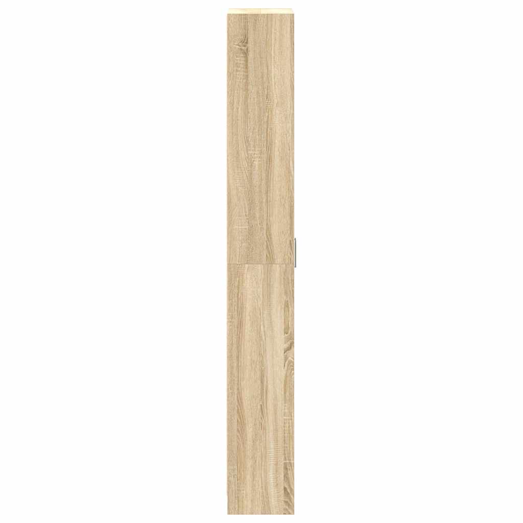 vidaXL Ντουλάπι Sonoma Δρυς 55 x 25 x 189 εκ. Επεξεργασμένο ξύλο