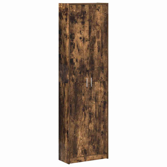 vidaXL Ντουλάπι Καπνιστή δρυς 55 x 25 x 189 εκ. Επεξεργασμένο ξύλο