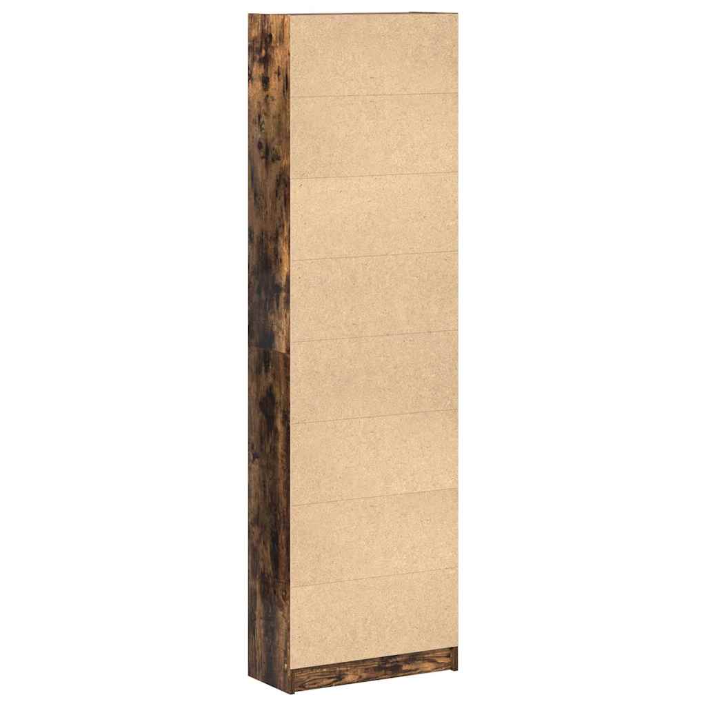 vidaXL Ντουλάπι Καπνιστή δρυς 55 x 25 x 189 εκ. Επεξεργασμένο ξύλο