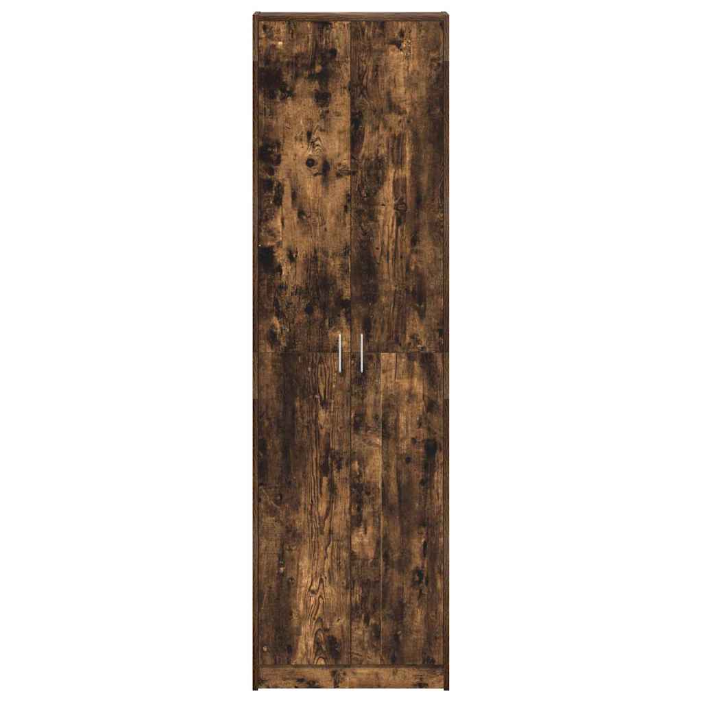 vidaXL Ντουλάπι Καπνιστή δρυς 55 x 25 x 189 εκ. Επεξεργασμένο ξύλο