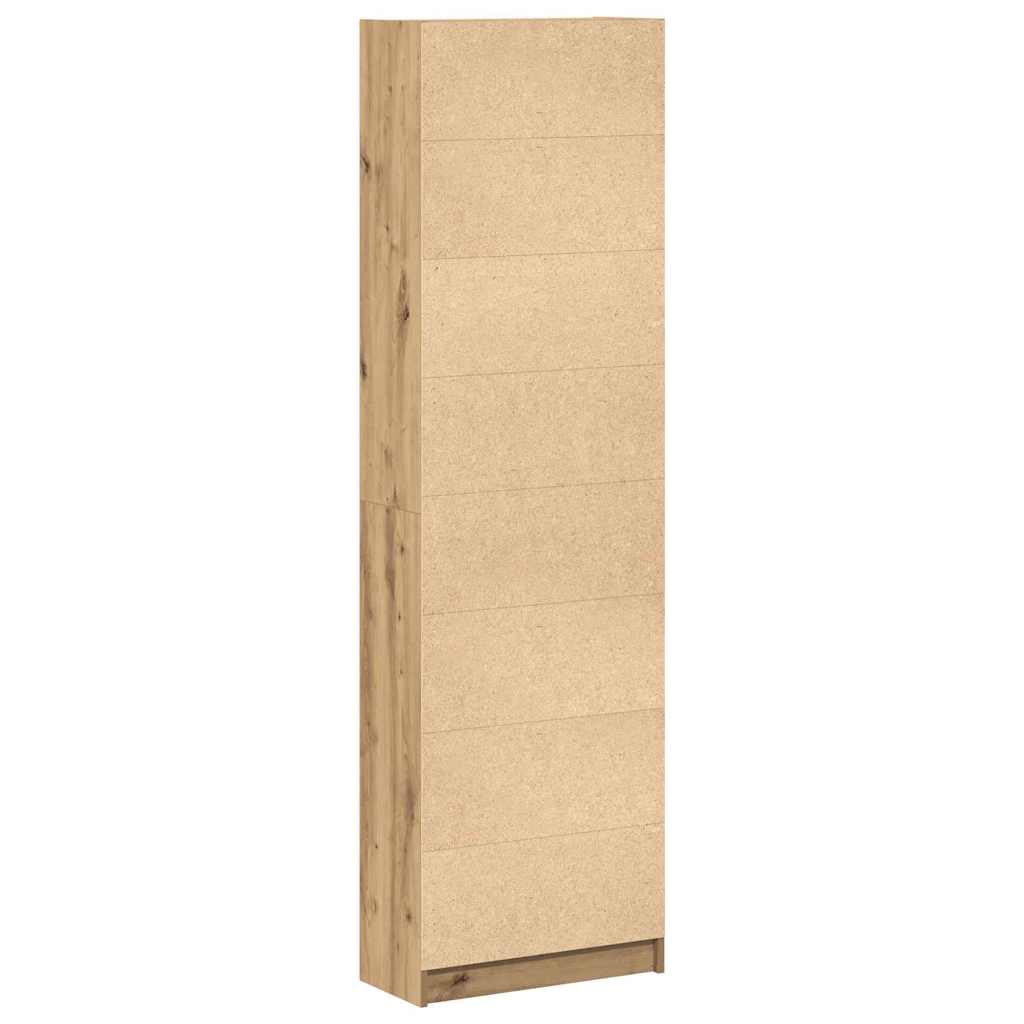 vidaXL Ντουλάπι artisan δρυς 55 x 25 x 189 εκ. Επεξεργασμένο ξύλο