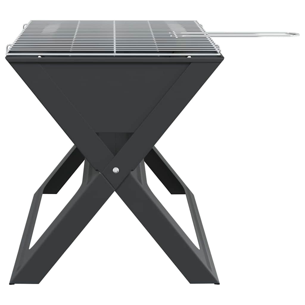 vidaXL Εξωτερική ψησταριά Μαύρο 46 x 30 x 31 εκ Ατσάλι