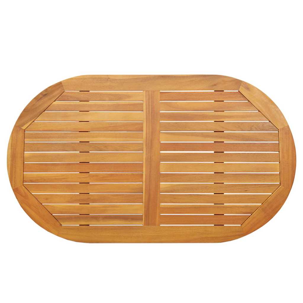vidaXL Καπάκι τραπεζιού Φυσικό Λάδι 120 x 70 x 2 εκ.