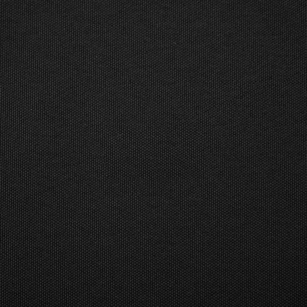 vidaXL Ομπρέλα Κήπου Μαύρο 380 x 196 x 235 εκ.