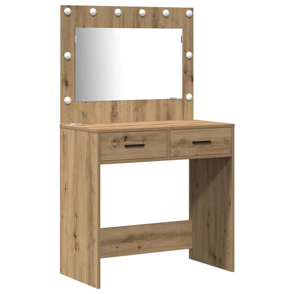vidaXL Τραπέζι περιποίησης 2 τμχ. Καφέ 78.5 x 41 x 135 εκ
