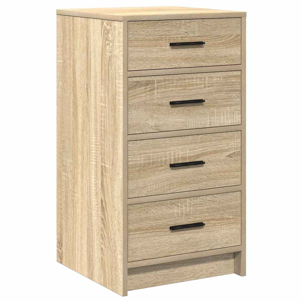 vidaXL Τραπέζι περιποίησης 3 τμχ. Δρύς Sonoma 78,5 x 41 x 135 εκ