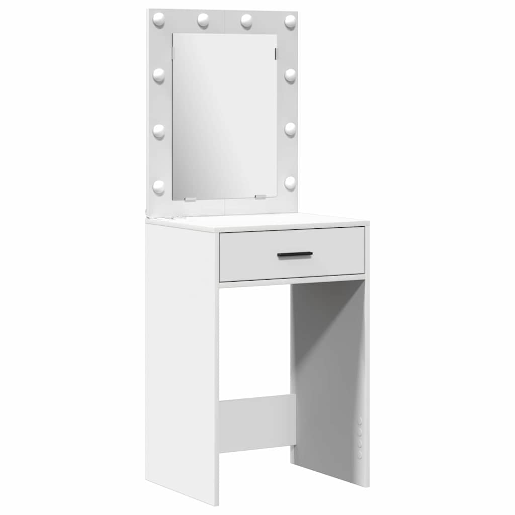 vidaXL Τραπέζι περιποίησης 3 τμχ. Λευκό 40 x 41 x 135 εκ.