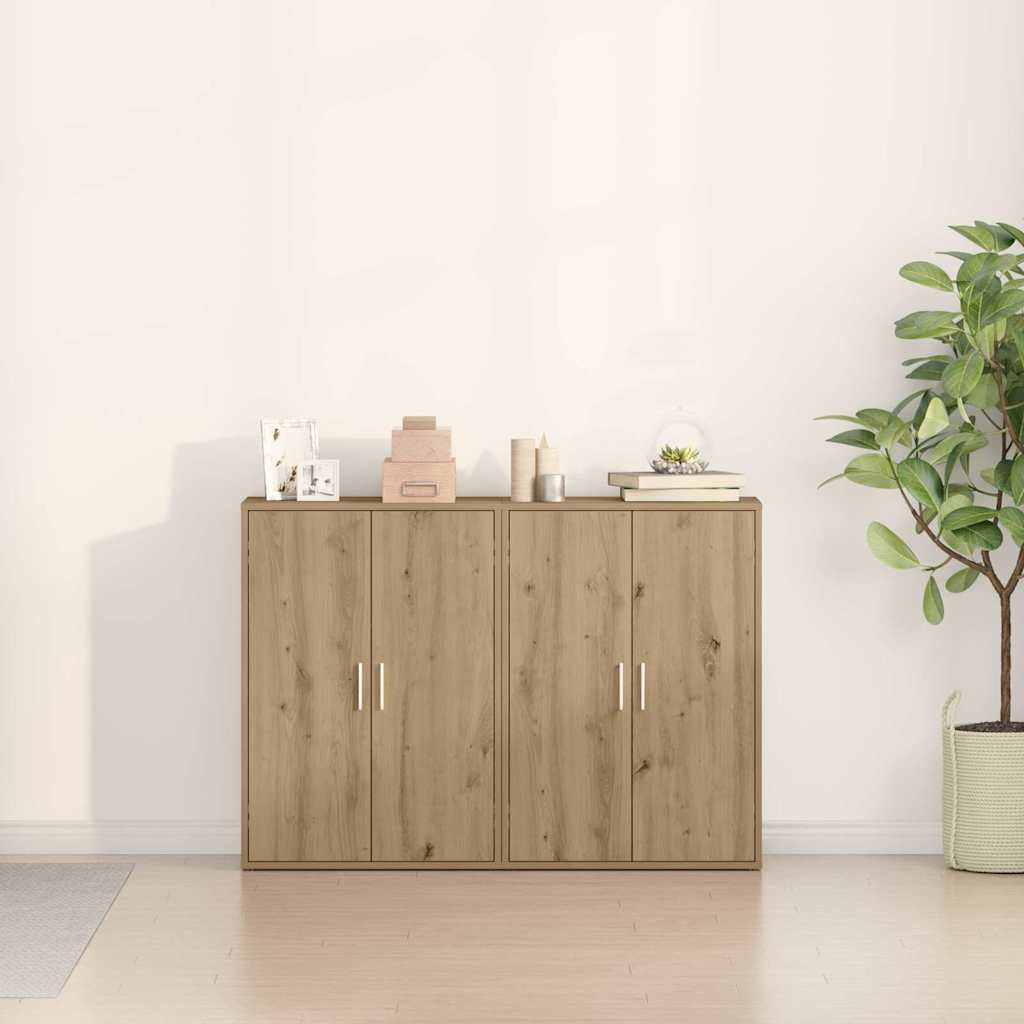 vidaXL Μπουφές artisan δρυς 60 x 31 x 84 εκ Επεξεργασμένο ξύλο
