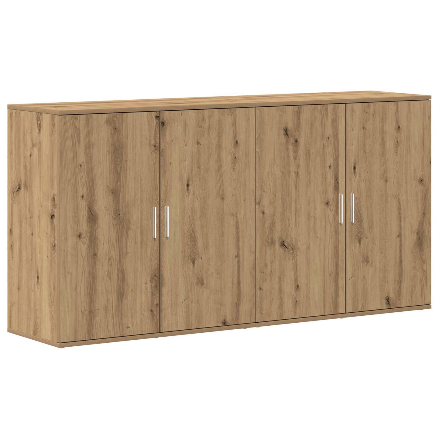 vidaXL Σύνθετα 2 τμχ Καρυδιά 79x38x80 εκ Επεξεργασμένο ξύλο