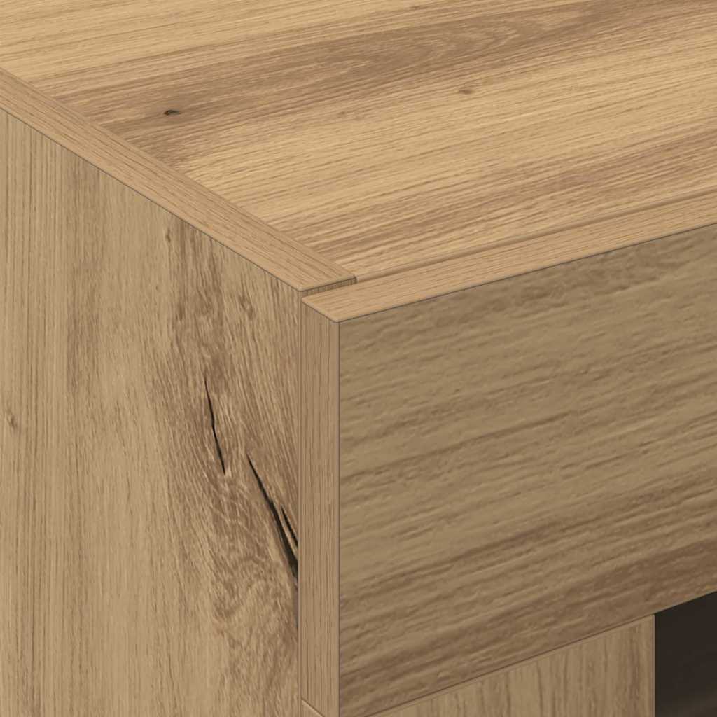 vidaXL τοίχου ντουλάπες 2 τεμαχίων Artisan Oak 69,5 x 34 x 90 εκ, από ξύλο.