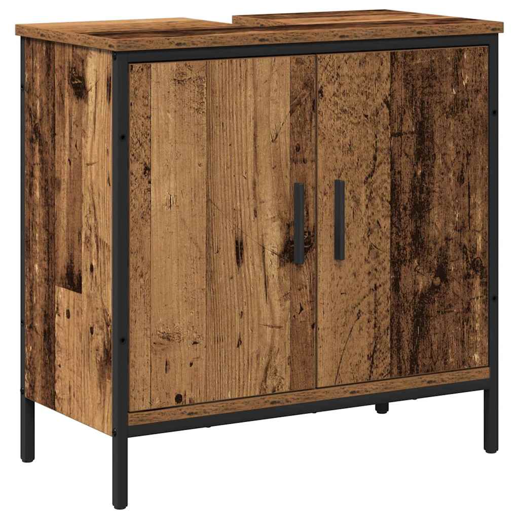 vidaXL Σετ Επίπλων Μπάνιου με αποθήκευση 2 pcs Καφέ 60 x 30 x 60 cm