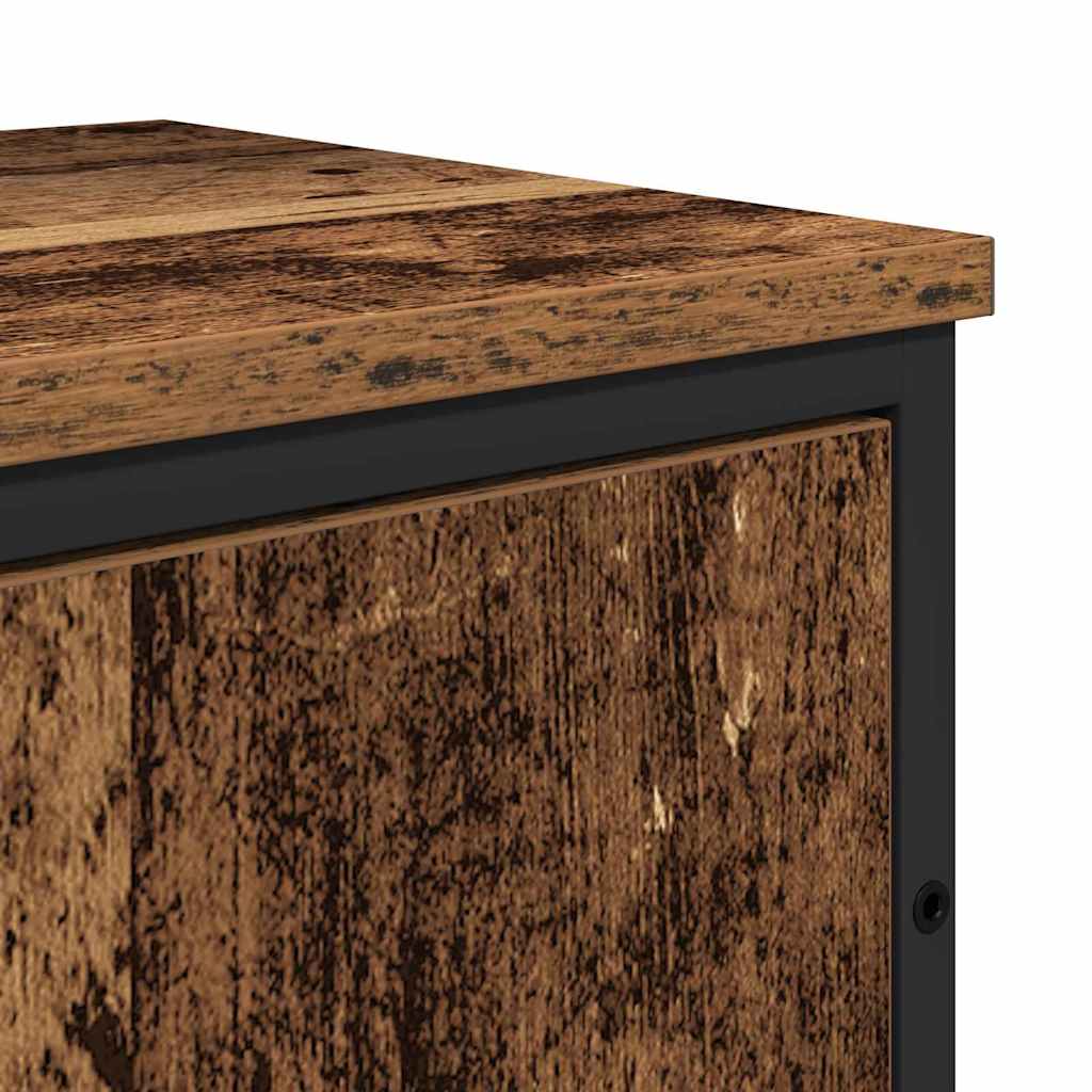 vidaXL Σετ Επίπλων Μπάνιου με αποθήκευση 2 pcs Καφέ 60 x 33 x 60 εκ