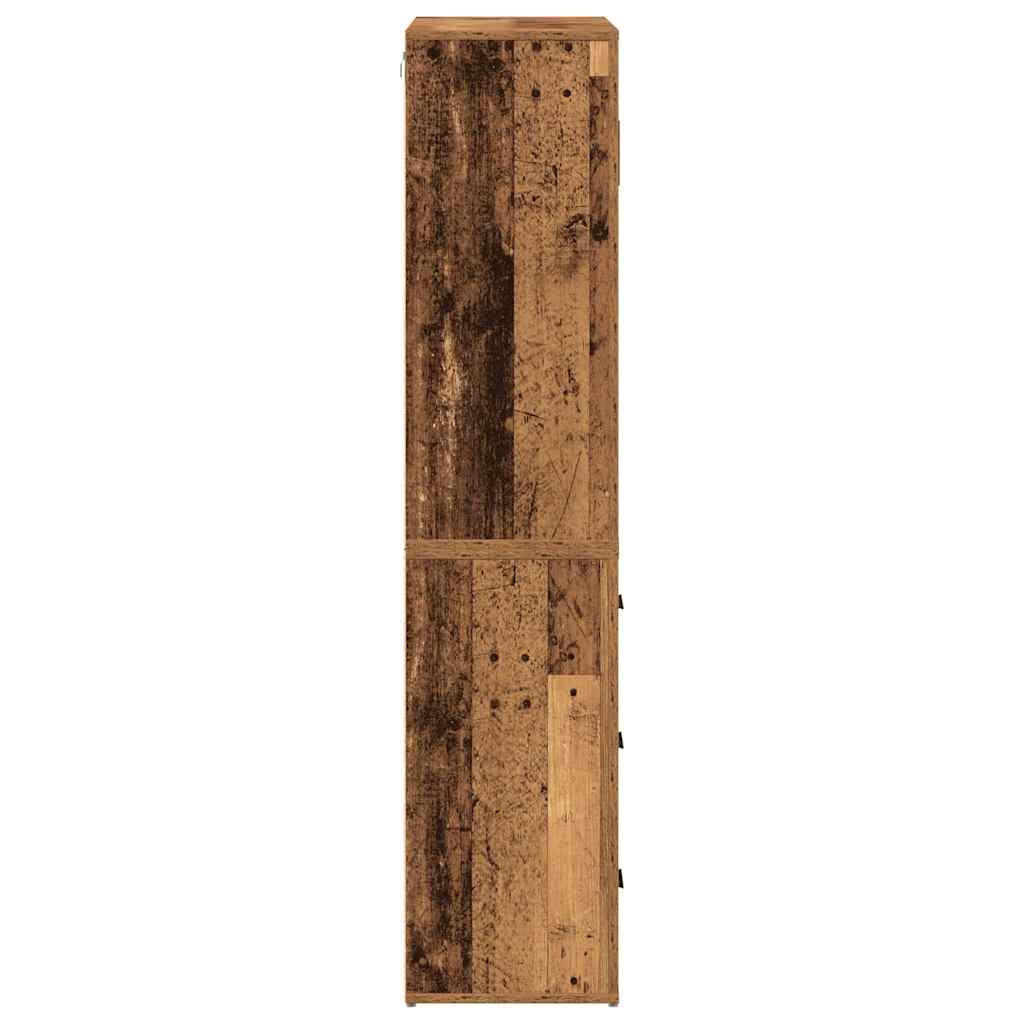 vidaXL Μπουφές Παλαιό ξύλο 80 x 33 x 150 εκ Επεξεργασμένο ξύλο