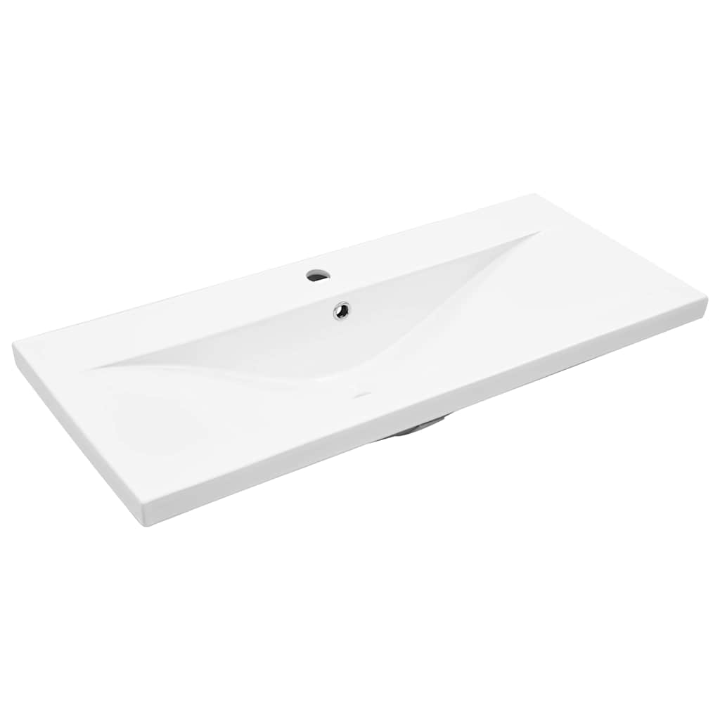 vidaXL Σετ Επιπλών Μπάνιου Επιτοίχιο 5 pcs Μαύρη Οξυά 30 x 30 x 130 εκ