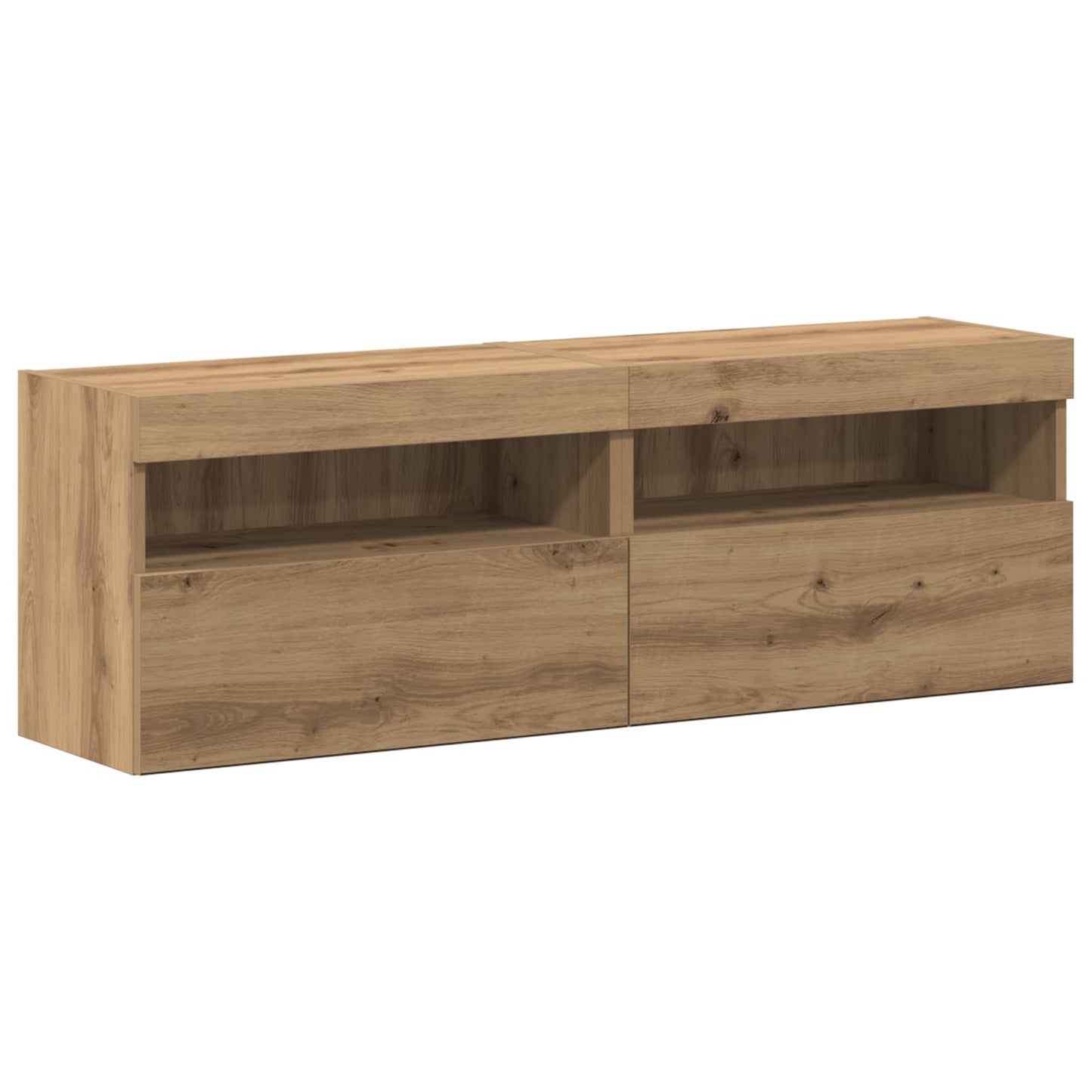 vidaXL Σετ επίπλου τηλεόρασης 6 pcs artisan δρυς Επεξεργασμένο ξύλο