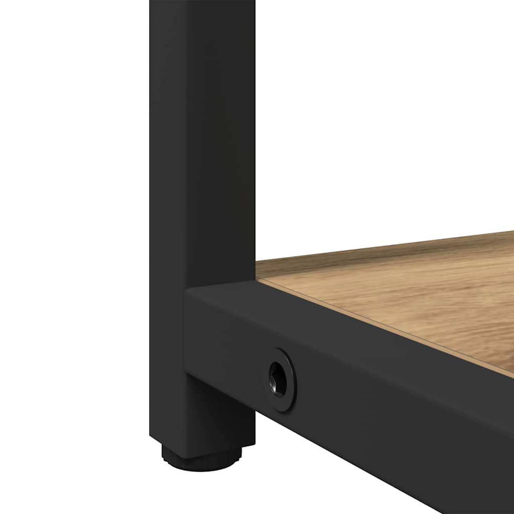 vidaXL Σετ Ντουλαπιών Μπάνιου 3 pcs artisan δρυς Επεξεργασμένο ξύλο