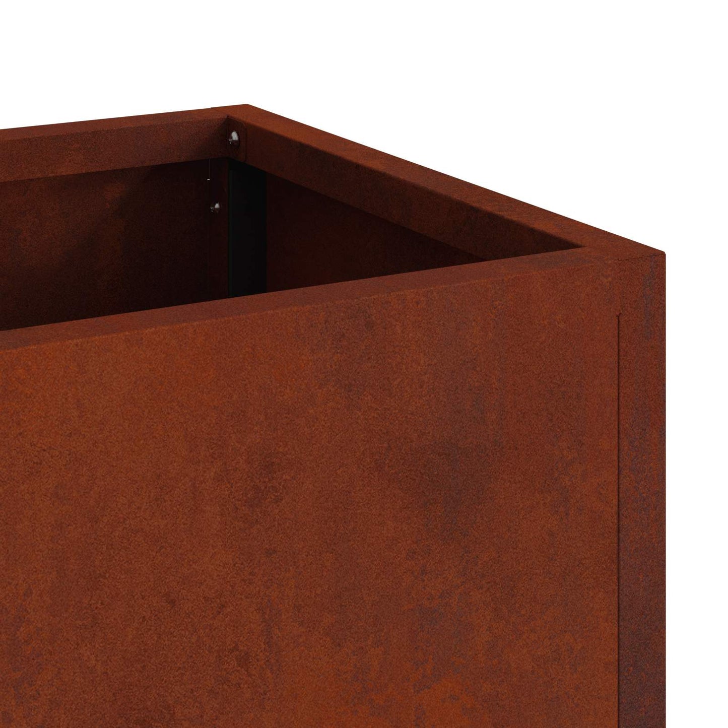 vidaXL Υψωμένη Γλάστρα Κήπου Σκ rusty 60 x 26 x 45 εκ