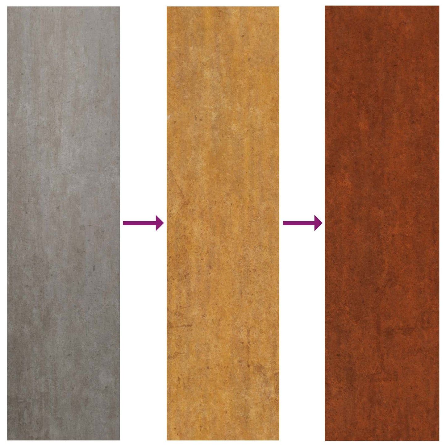 vidaXL Υψωμένη Γλάστρα Κήπου Σκ rusty 60 x 26 x 45 εκ