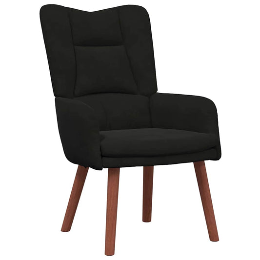 vidaXL Πολυθρόνα Μαύρο 63 x 67 x 94 εκ. Βελούδο