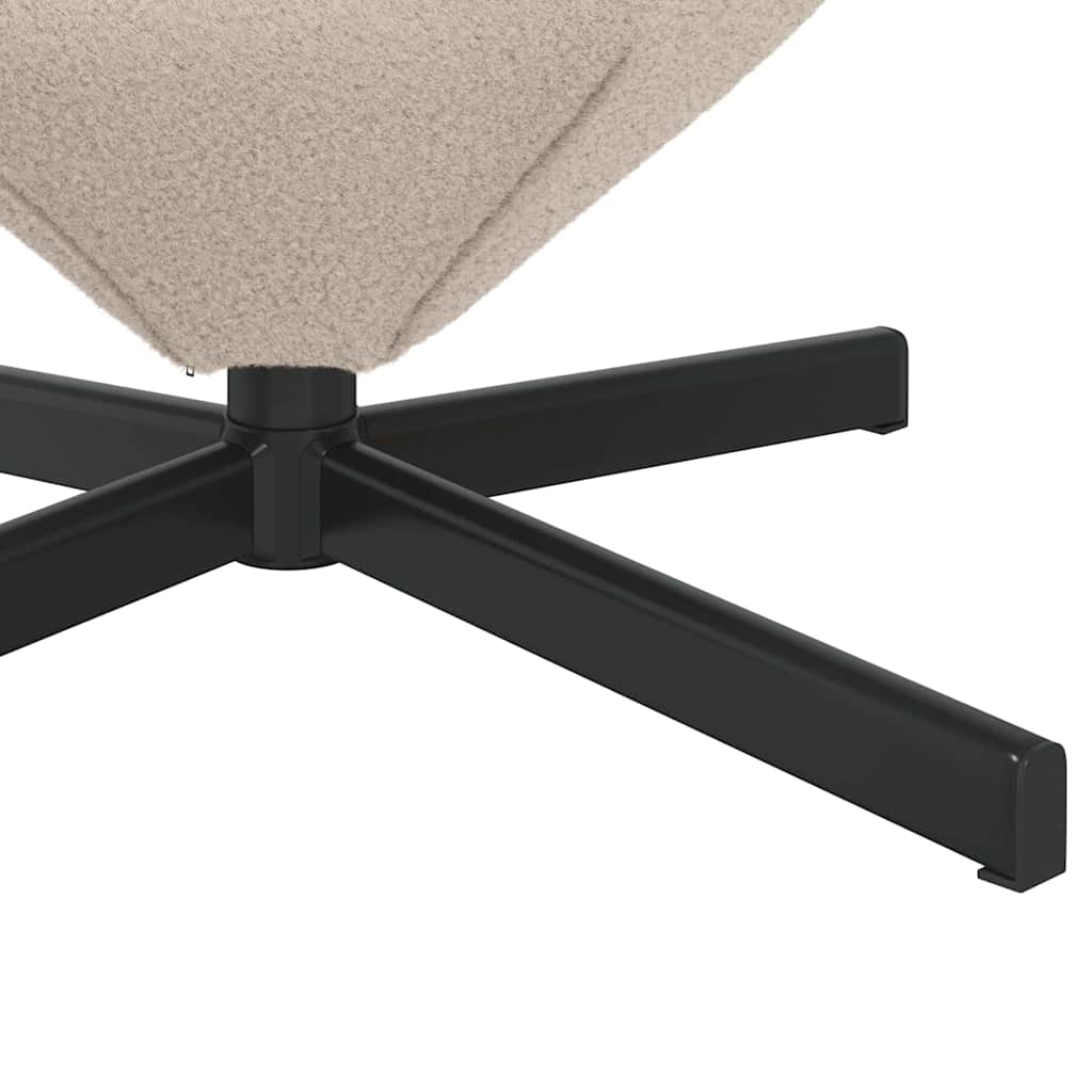 vidaXL Κάθισμα-αυγό Ανοιχτό γκρι 63 x 73 x 90 εκ