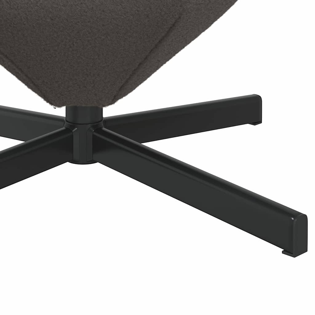 vidaXL Κάθισμα-αυγό Σκούρο γκρι 63 x 73 x 90 εκ