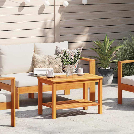 vidaXL Τραπέζι καφέ 70x40x45 εκ. από μασίφ ξύλο ακακίας