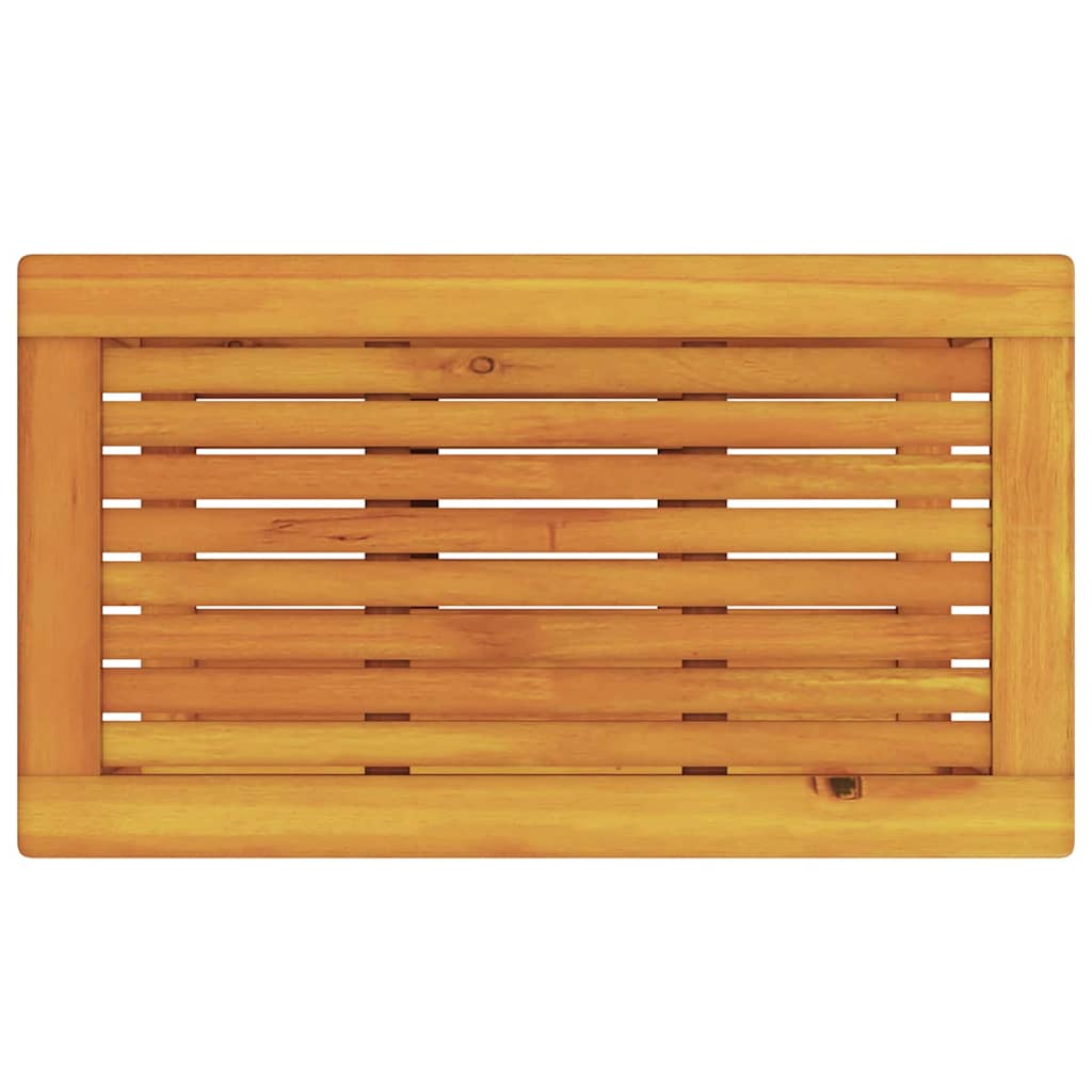 vidaXL Τραπέζι καφέ 70x40x45 εκ. από μασίφ ξύλο ακακίας