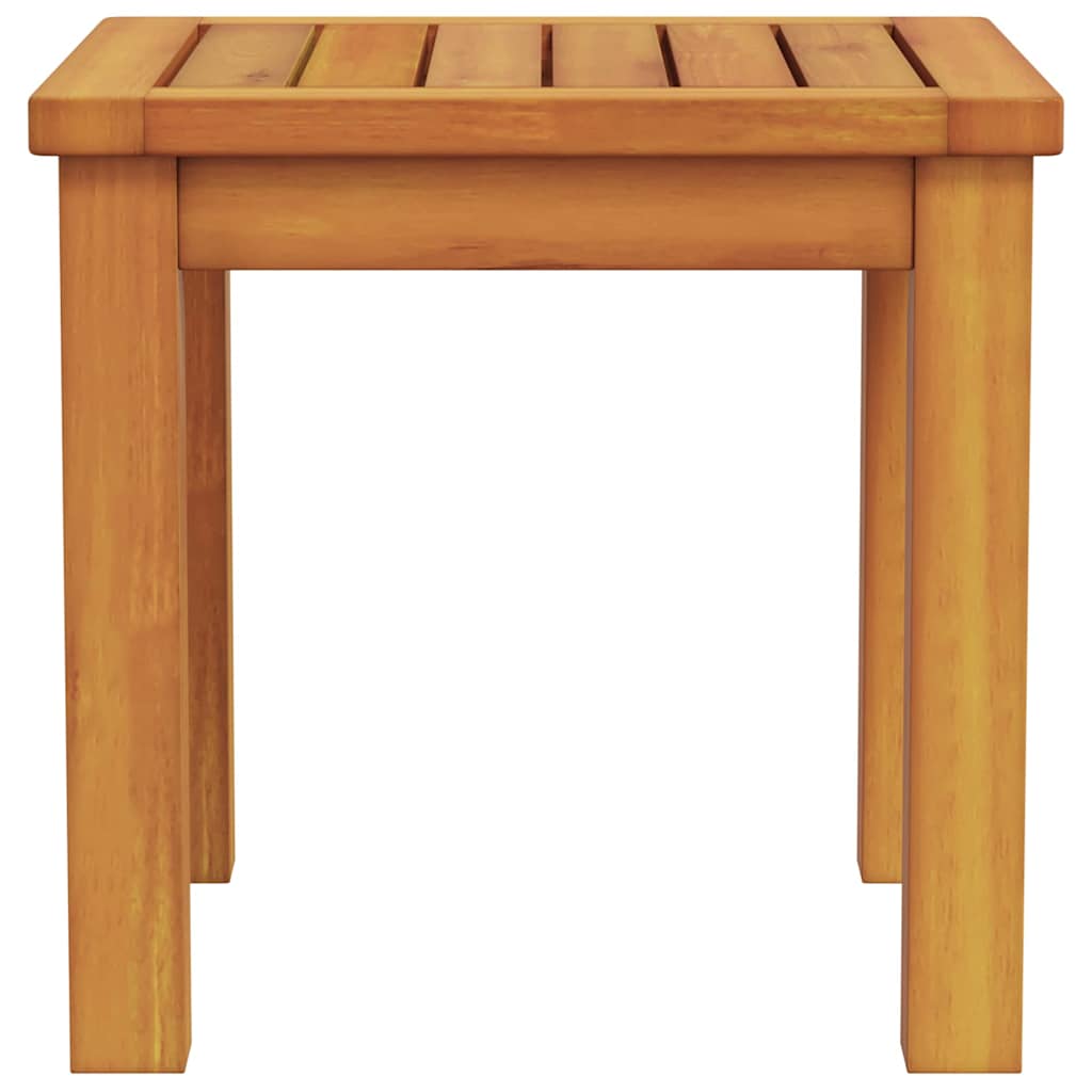 vidaXL Τραπεζάκι Πλευράς Φυσικό Λάδι 35 x 35 x 34 εκ.