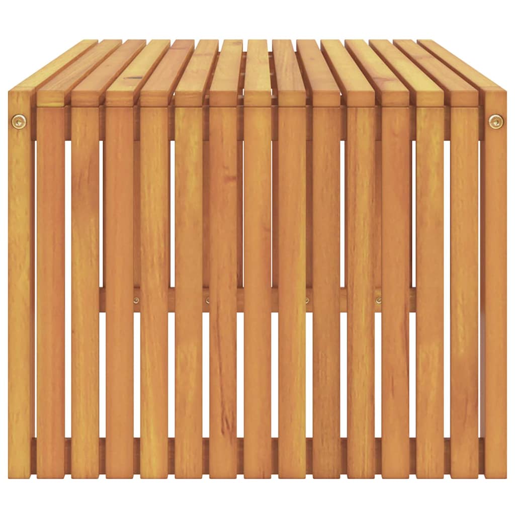 vidaXL Τραπέζι καφέ 90x45x35 εκ. Στερεό ξύλο ακακίας