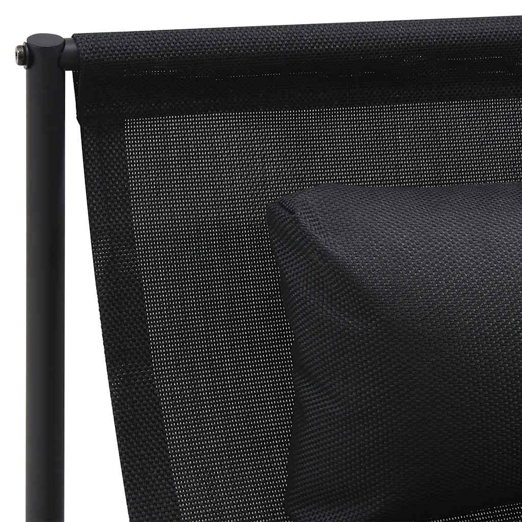 vidaXL Πολυθρόνα Κήπου Ανθρακί 87x74x73 εκ. Ατσάλι και Υφασμάτινη Επένδυση