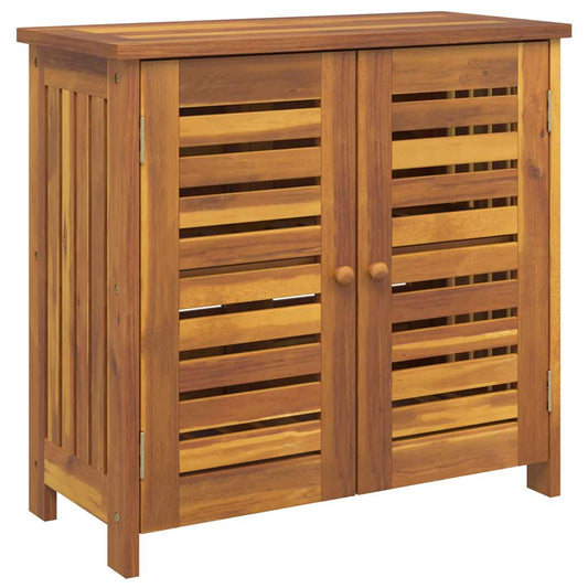 vidaXL Ντουλάπι Κήπου Καστανό 78 x 36.5 x 78cm Καμπούντα ξύλο ακακίας