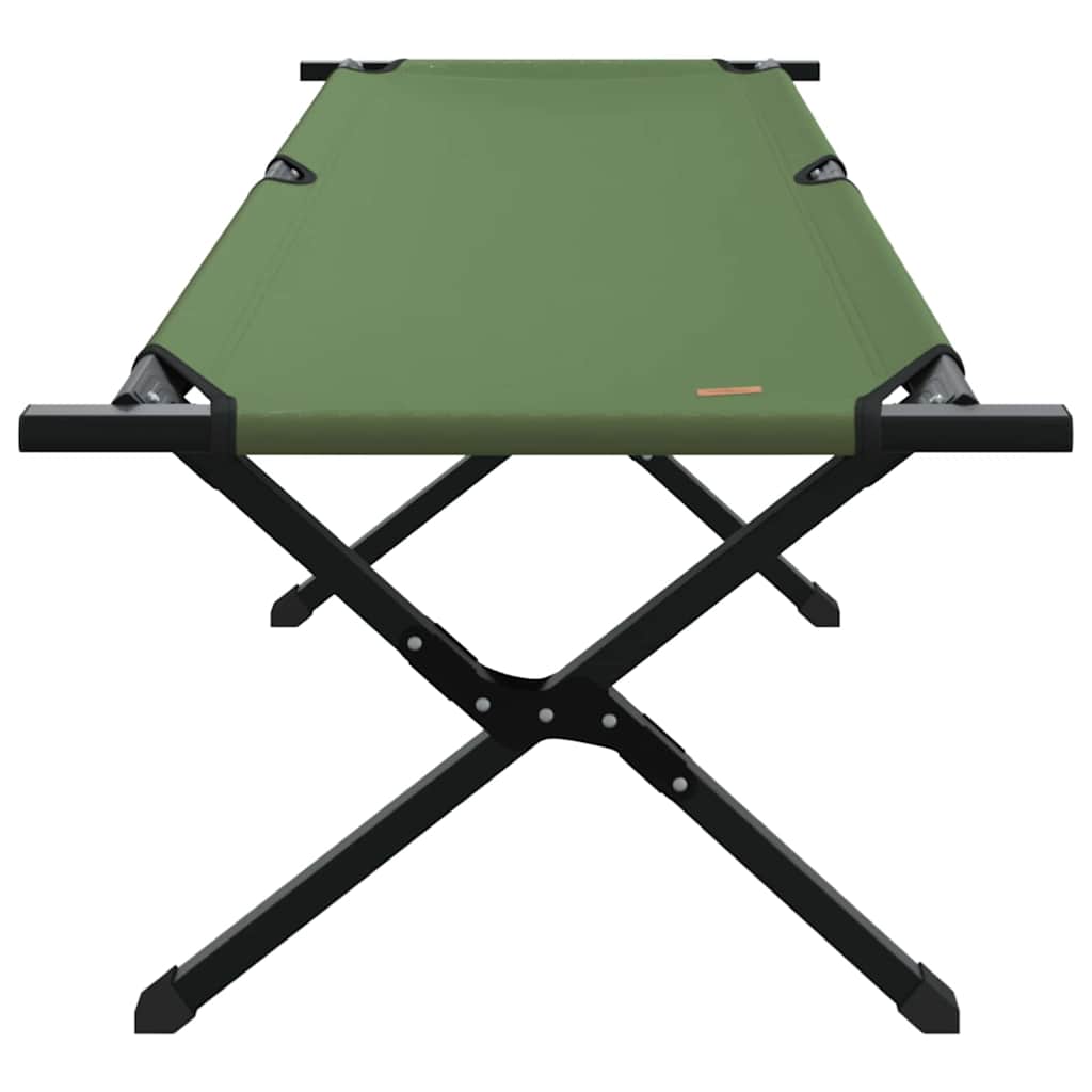 vidaXL Αναδιπλούμενο Κρεβάτι Κάμπινγκ Amy κίτρινο Ύφασμα Oxford