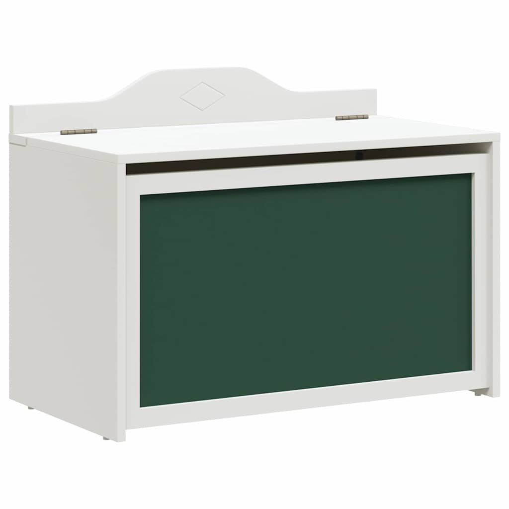 vidaXL Κουτί Παιχνιδιών Λευκό 73 x 33 x 55 εκ. Επεξεργασμένο ξύλο