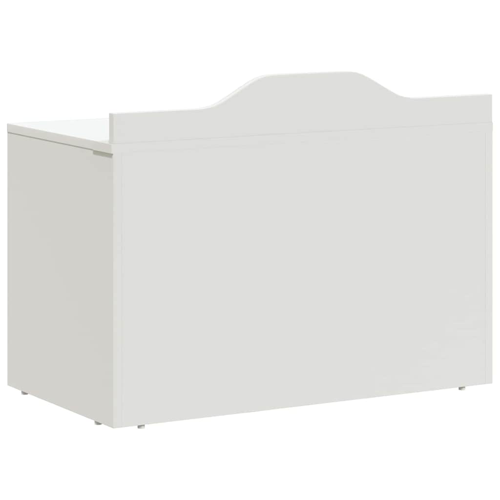 vidaXL Κουτί Παιχνιδιών Λευκό 73 x 33 x 55 εκ. Επεξεργασμένο ξύλο