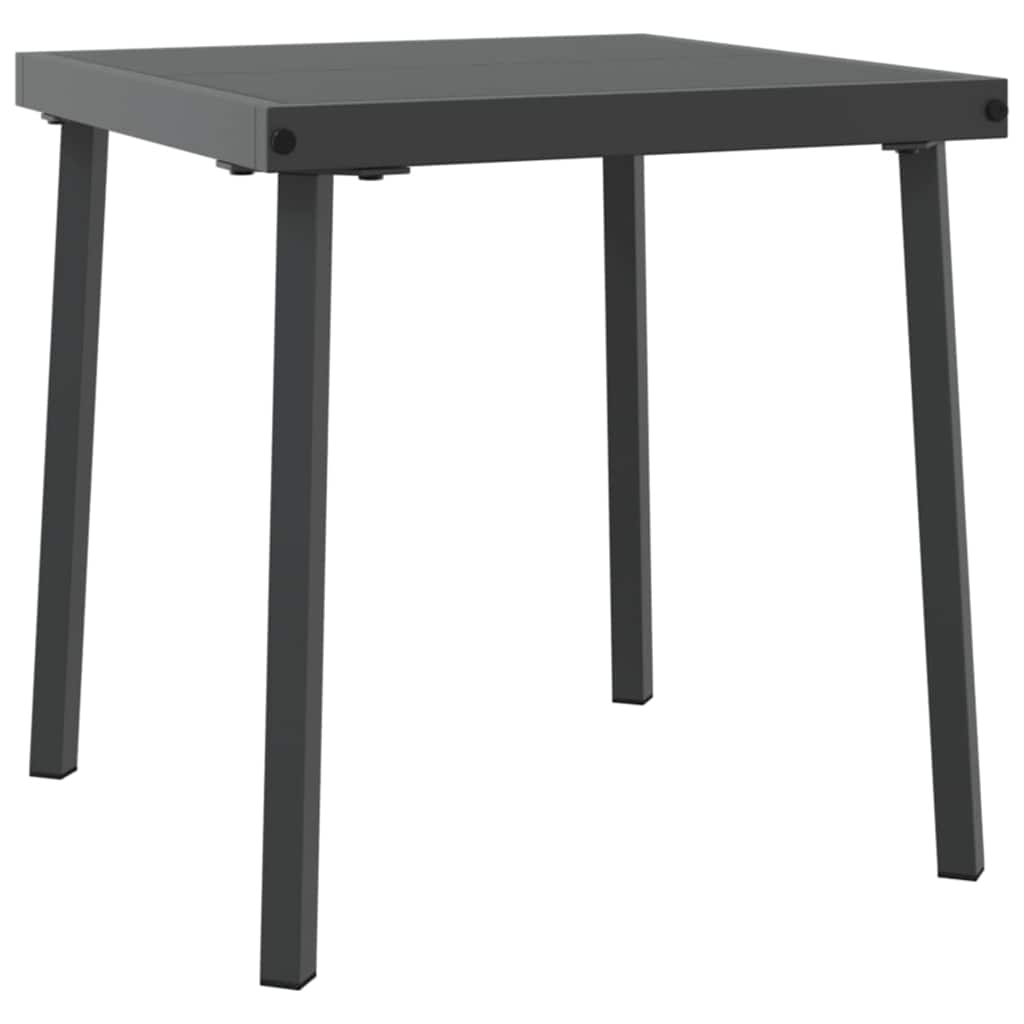 vidaXL Ξαπλώστρες 2 τεμάχια με τροχούς και τραπέζι Καφέ Πολυ Ράταν