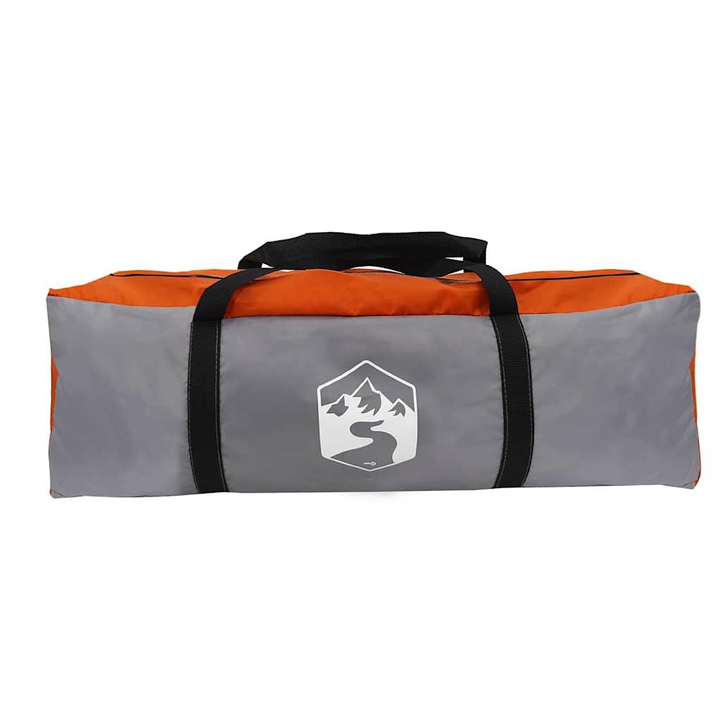 vidaXL Θόλος Τέντα με στέγη Γκρι και Πορτοκαλί 500 x 314 x 206 εκ