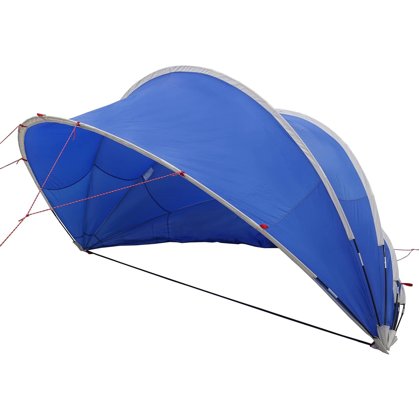vidaXL Θόλος πισίνας 336 x 322 x 160 εκ. Αζούρ Μπλε
