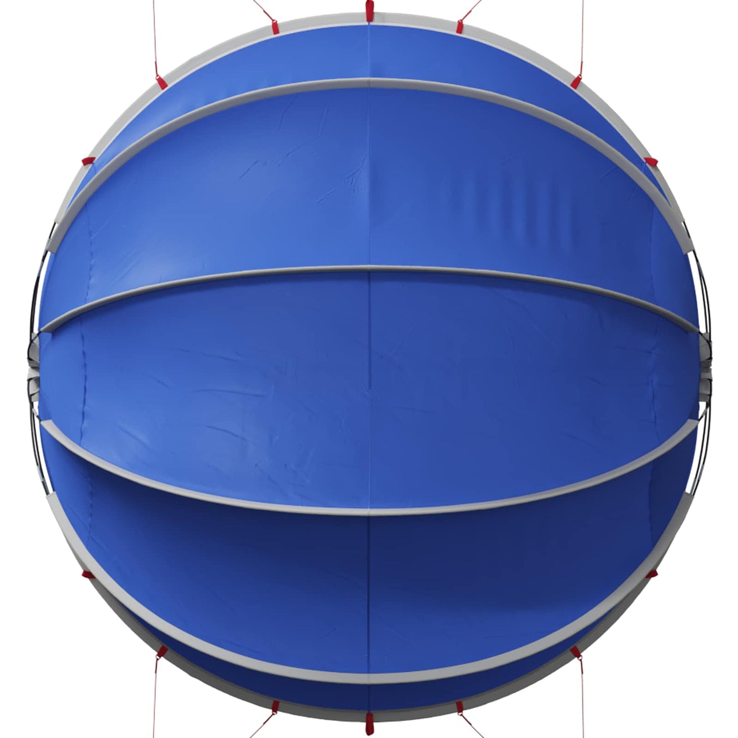 vidaXL Θόλος πισίνας 336 x 322 x 160 εκ. Αζούρ Μπλε