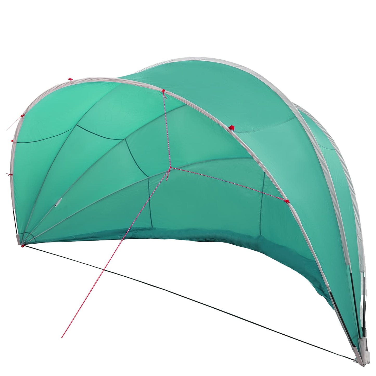 vidaXL Θόλος πισίνας Μπλε 546 x 516 x 250 εκ.