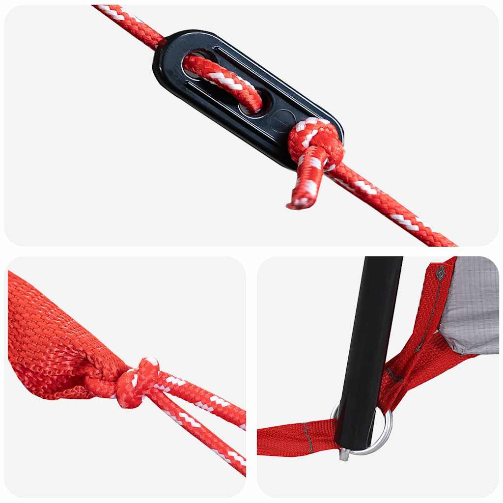 vidaXL Σκηνίτσα Teepee με στέγη με αποθήκευση Μπλε 720 x 465 x 295 εκ