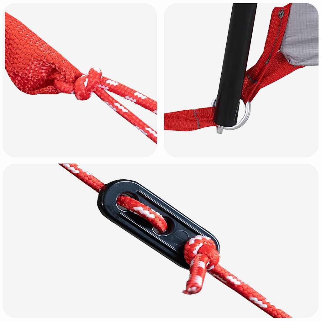 vidaXL Σκηνίτσα Teepee με στέγη Πράσινο 545 x 450 x 295 εκ