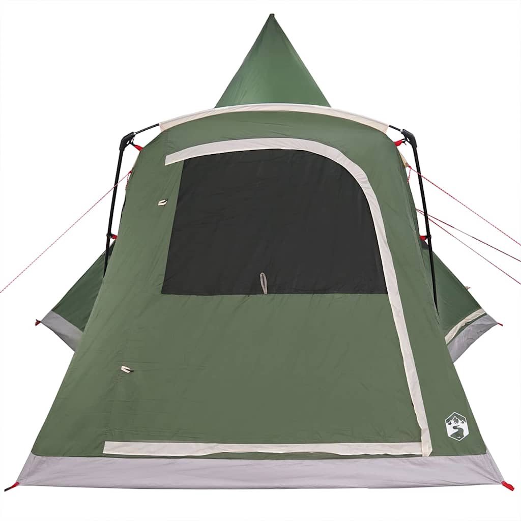 vidaXL Σκηνίτσα Teepee με στέγη Πράσινο 545 x 450 x 295 εκ