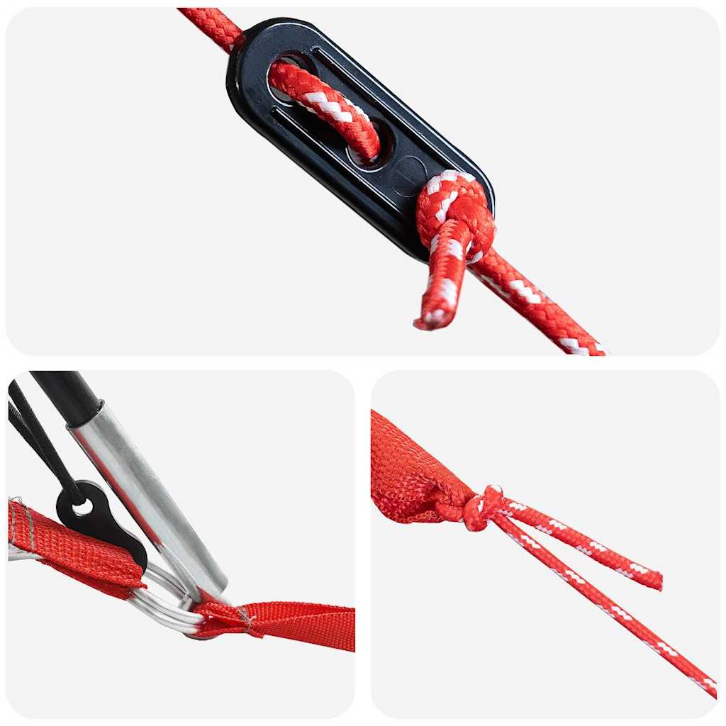 vidaXL Σκηνή τούνελ με στέγη Μπλε και Γκρι 778 x 356 x 210 εκ